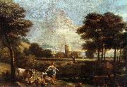 Landscape with Shepherds and Fishermen